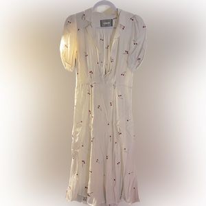 Reformation cherry dress size 4